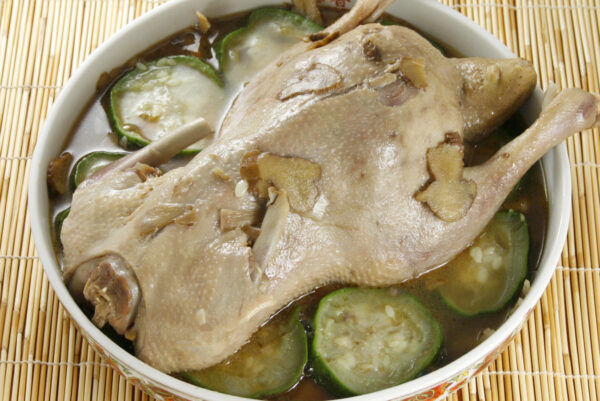 麻油悶鴨