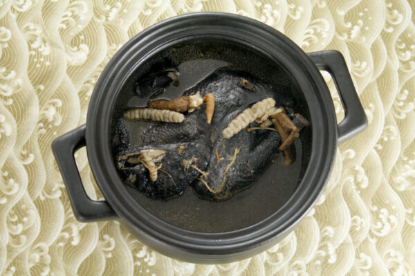 鹿茸烏骨雞