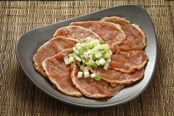 蔥燒里肌烤肉片