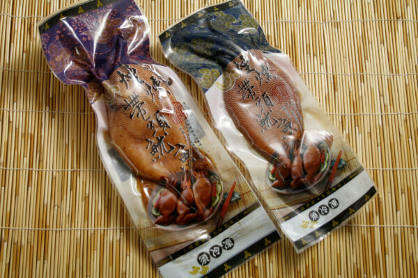 煙燻帶頭魷魚