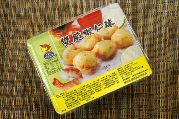 雙脆蝦仁球