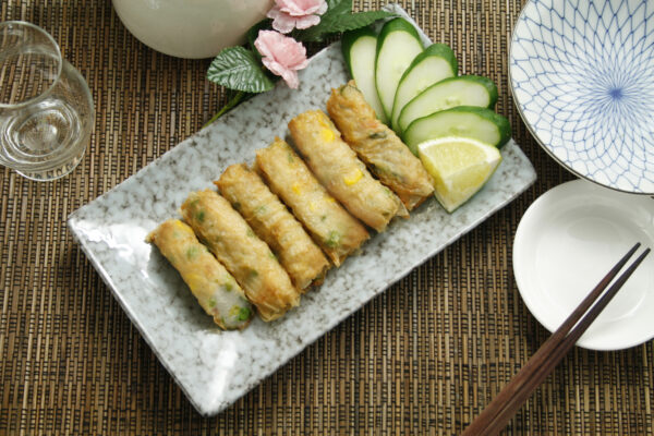 草蝦捲
