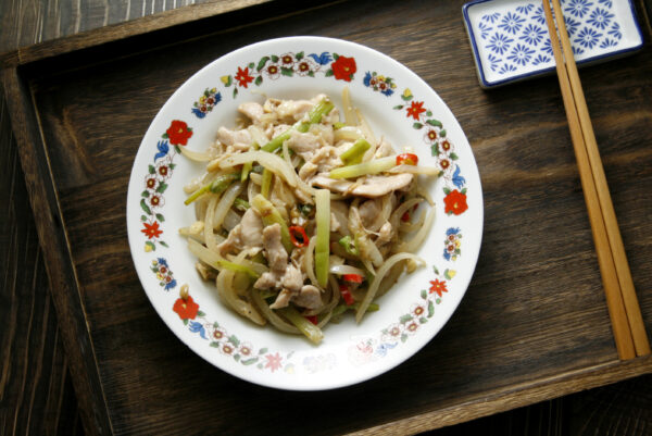 醃漬雞腿肉條