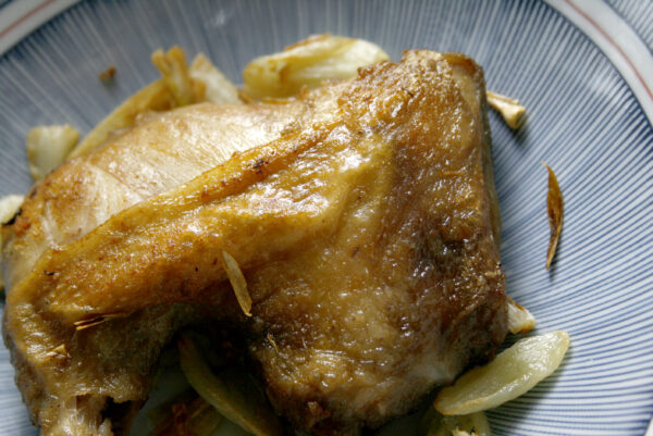 香蒜大雞腿