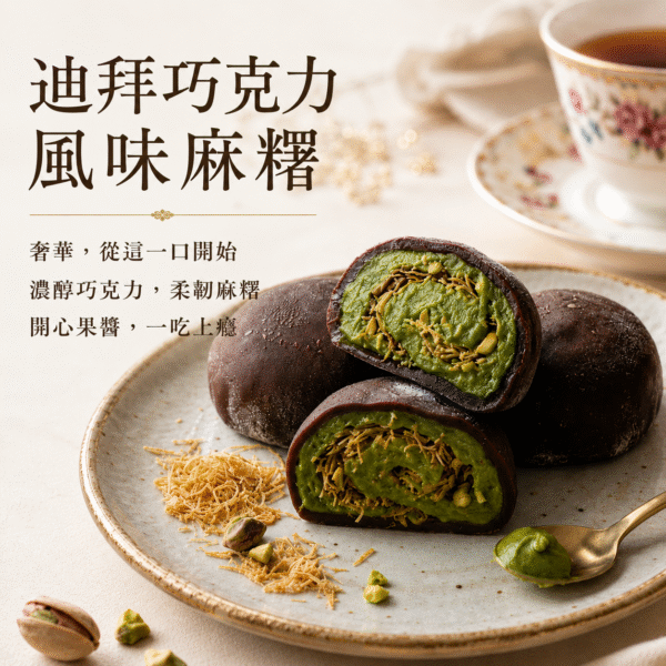 迪拜巧克力風味麻糬